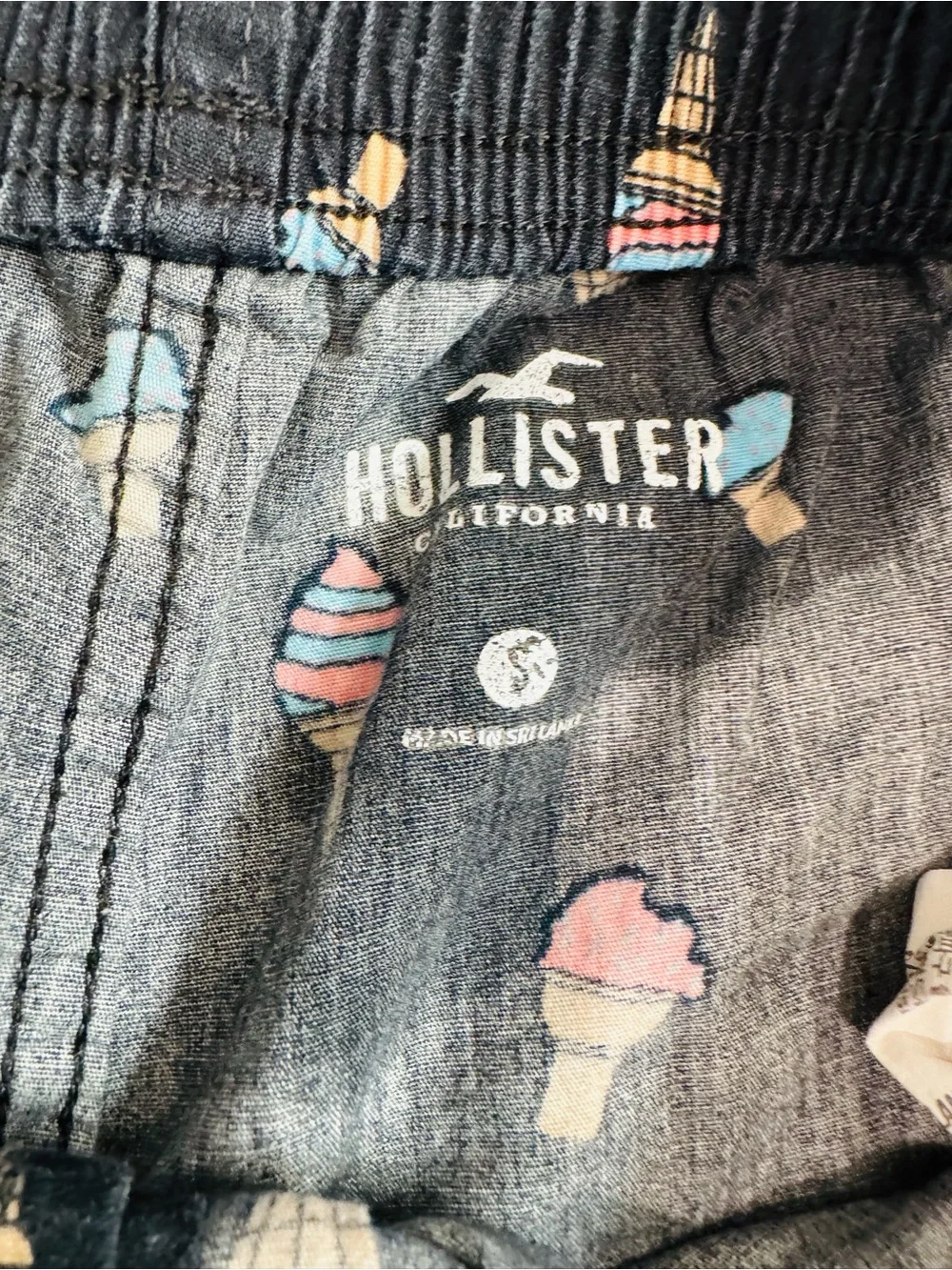 Hollister Men’s Small Boxer Shorts 3 Pack Novelty Food Donut Hot Dog Ice Cream